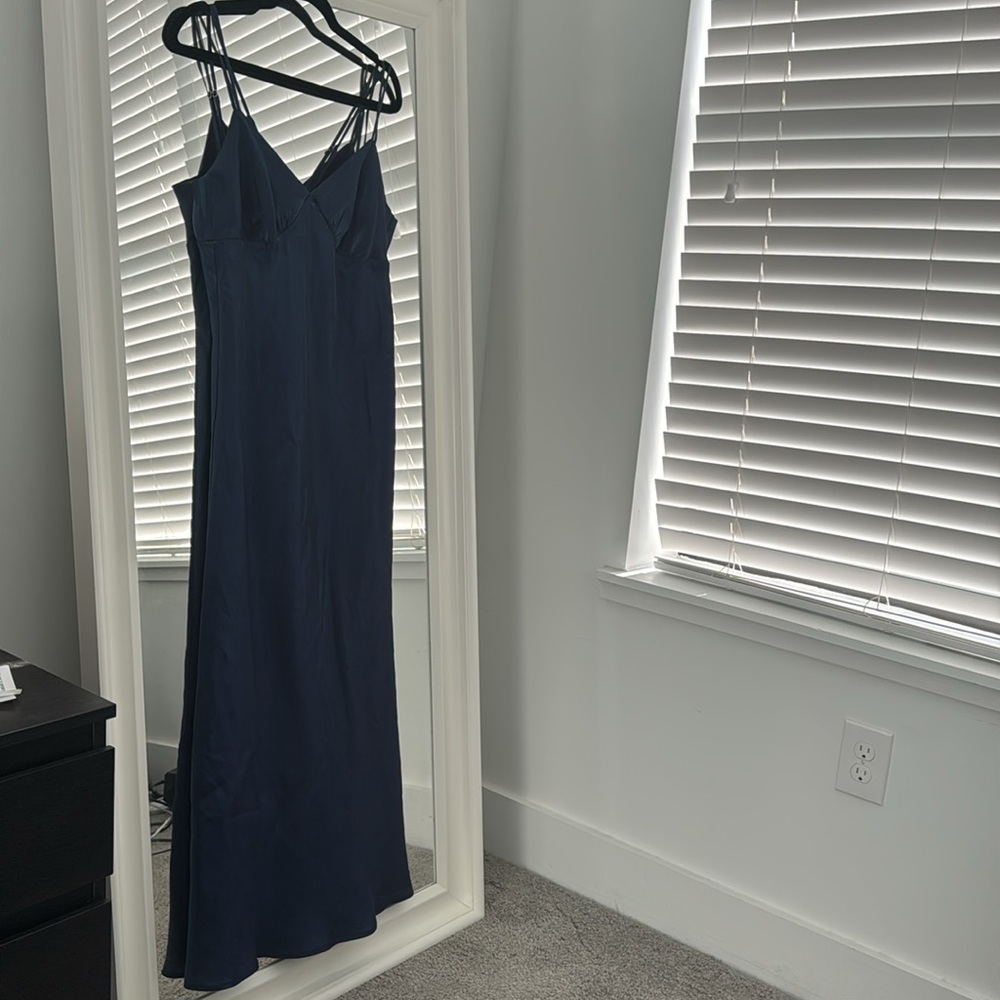 Iridescent Maxi Slip Dress Wild Fable Blue